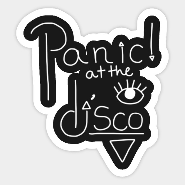 Panic! At The Disco Minimalist Design #2 - Panic At The Disco - Sticker ...