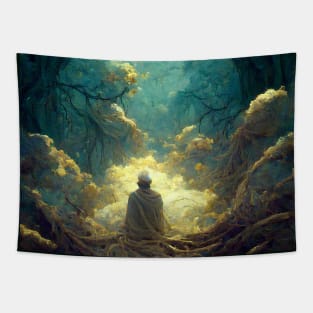 God of the Sky | Watches Above Tapestry