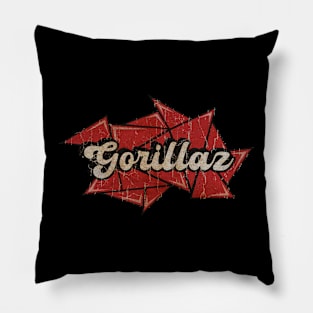 Gorilla - Red Diamond Pillow