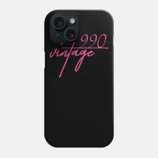 1990 Vintage. 30th Birthday Cool Gift Idea Phone Case