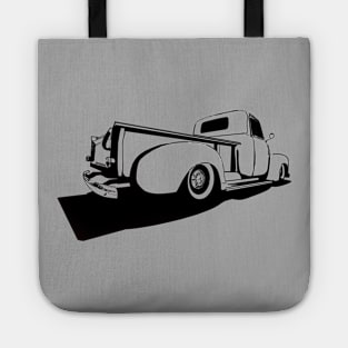 Chevy 3100 pickup - stylized monochrome Tote