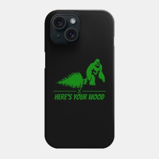 Here's your wood Phone Case