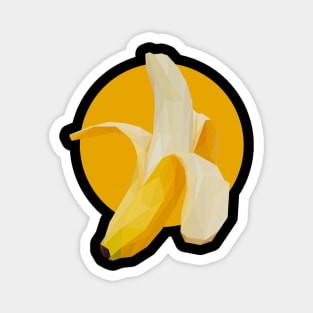 Lowpoly Banana Magnet