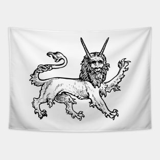 Heraldic Mantiger Tapestry