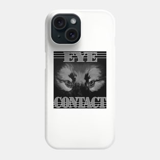 Dog Trainer Eye Contact Dog Handler Focus Train Watch Me Service Dog Phone Case