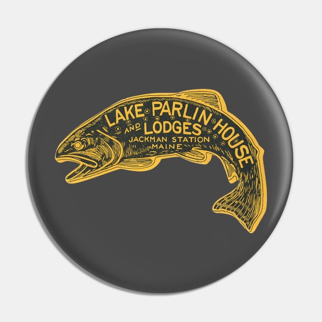 Lake Parlin House and Lodges Pin by MindsparkCreative