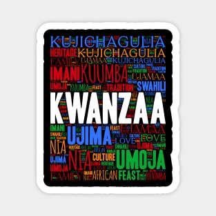 Kwanzaa 7 Principles Celebration Magnet