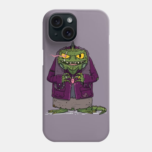 Anai Greenscale Phone Case by striffle