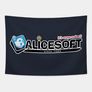 AliceSoft Logo Tapestry