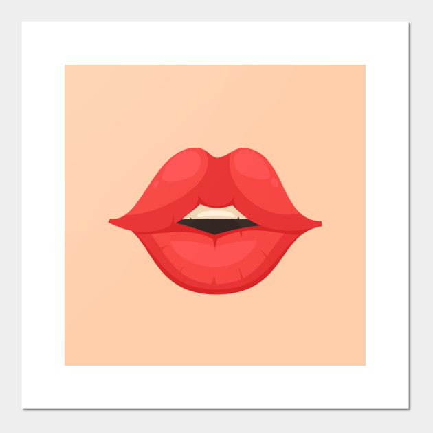Anime Lip Lips Posters And Art Prints Teepublic See more ideas about lipstick kiss, lipstick, cartoon network art. anime lip
