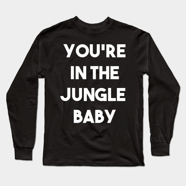 Jungle - Lyrics - Long Sleeve T-Shirt