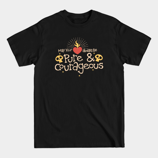 Pure and Courageous - The Book Of Life - T-Shirt Pure and Courageous - The Book Of Life - T-Shirt