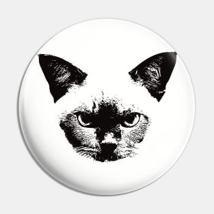 Burmese gift for Burmese Cat Owners Pin