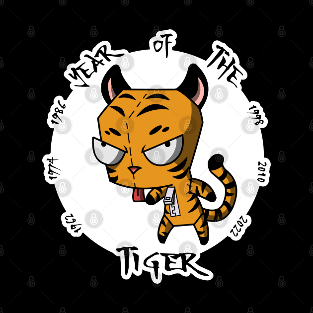 Gir, Year of the Tiger by Kitsuology