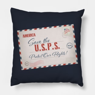Save the U.S.P.S. Pillow
