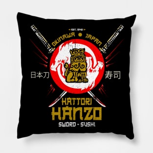 Hattori Hanzo Sword & Sushi Classic Pillow