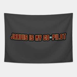 Jarvis Is My Co-Pilot Comic Move Humor Tapestry