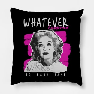 Horror baby jane Pillow