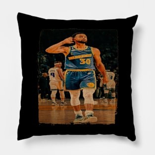 Stephen Curry Vintage Pillow