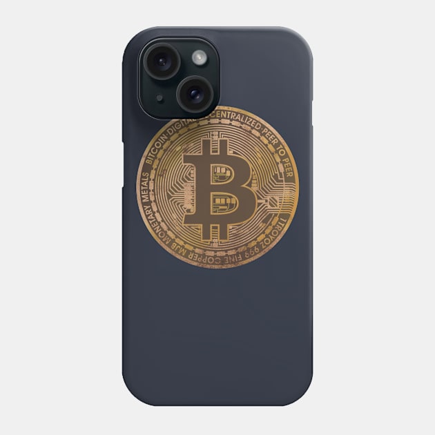 Bitcoin Digital Money Phone Case by Tpixx