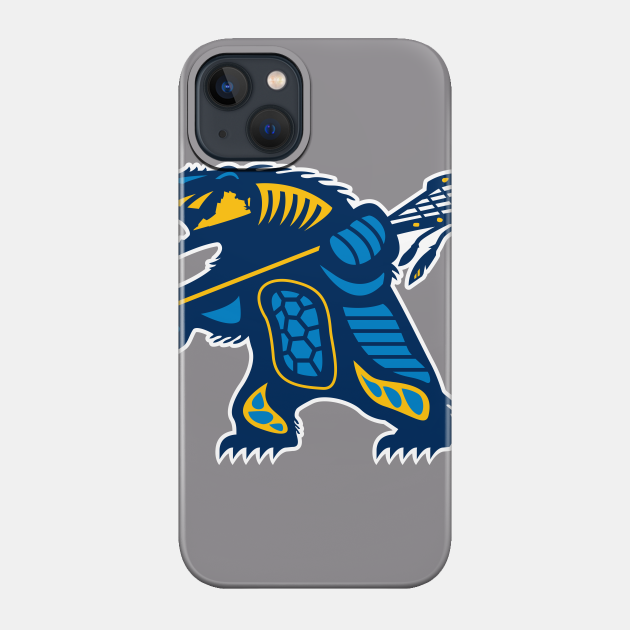 Golden Bear Logo2 - Lacrosse - Phone Case