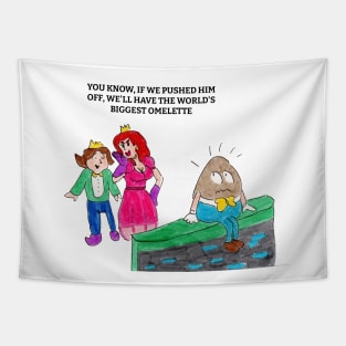 Murder of Hunpty Dumpty Tapestry