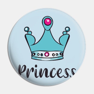 Royal Princess Crown Pin