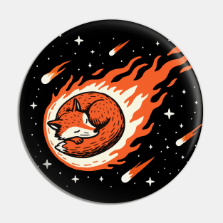 Meteor Fox Pin