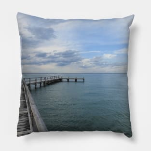 Pier into the Horizon Pillow