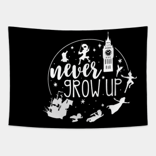 Never Grow Up Tapestry