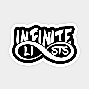 Infinite lists Merch Magnet