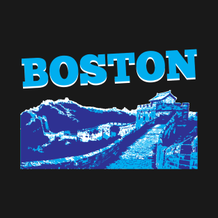 Fake views: The Great Wall of Boston T-Shirt