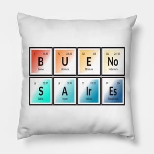 Buenos Aires City | Periodic Table of Elements Pillow