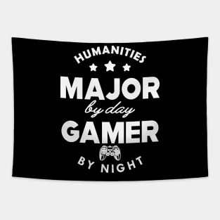 Humanities major by day gamer by night Tapestry