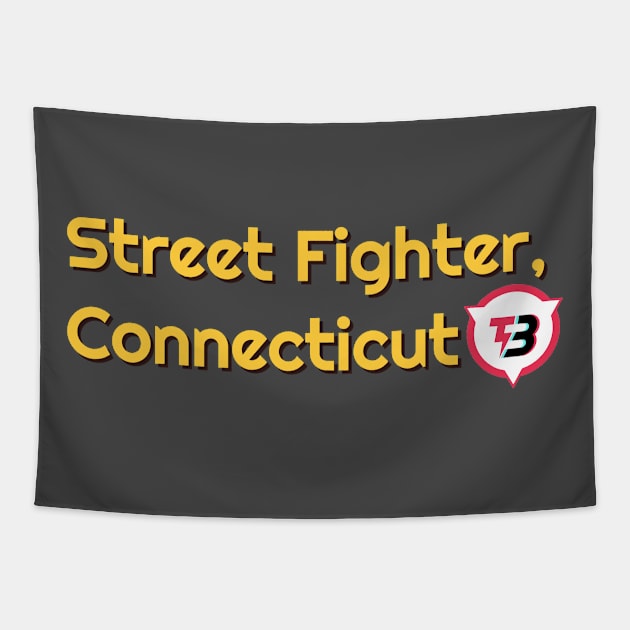 Street Fighter Connecticut Tapestry by OfCourse