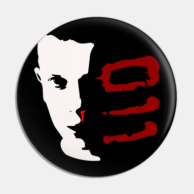 Stranger Things' Eleven Pin by stoicroy