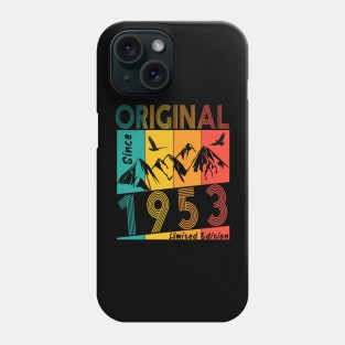 70th birthday gift man woman Original Vintage 1953 Phone Case