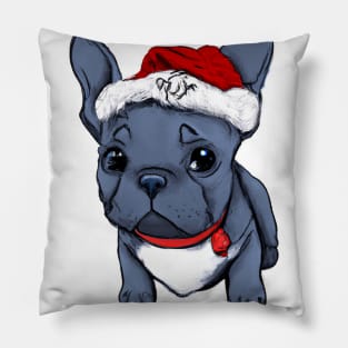 Cute French Bulldog Drawing Pillow