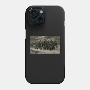 Tilbagetoget fra Dannevirke 1864 - Niels Simonsen Phone Case