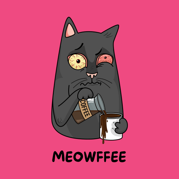 Meow Coffee by FurryBallBunny