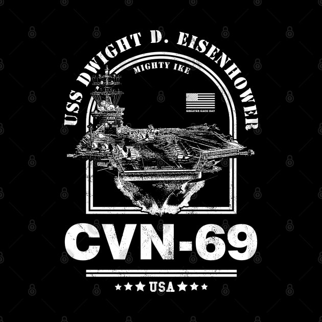 CVN-69 USS Dwight D. Eisenhower by rycotokyo81