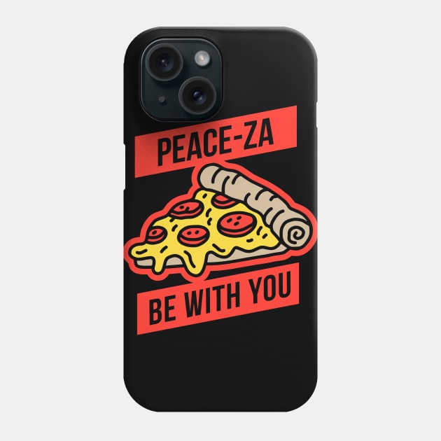 Peace-za Be With You Phone Case by CR8ART