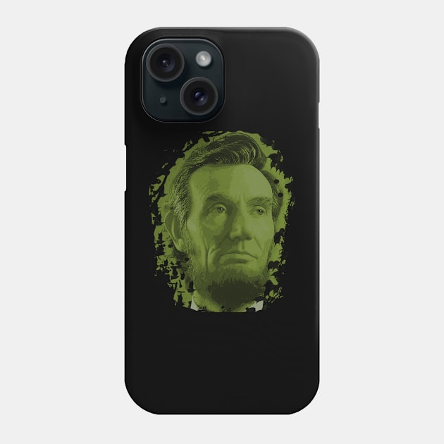 abraham lincoln Phone Case by bahullah_art