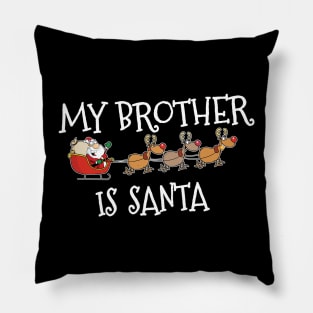 Matching family Christmas outfit Brother Pillow