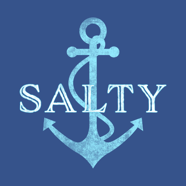 Salty Sailor Anchor Anchor Tapestry TeePublic