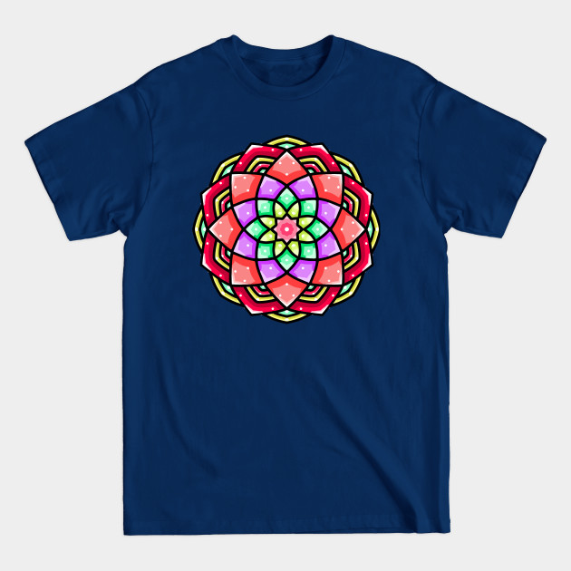 Disover Mandala design flowers vector - Mandala Flower - T-Shirt