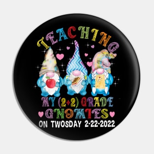 Teaching my 4th grade genomies on Twosday 2-22-2022 Pin