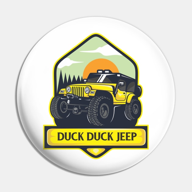 Duck Duck Jeep Pin by Duck Duck Jeep