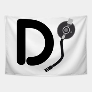 Dj Disc Jockey Turntable Arm Design Music Inspired Tapestry