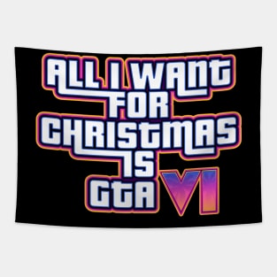 All I want for Christmas Tapestry